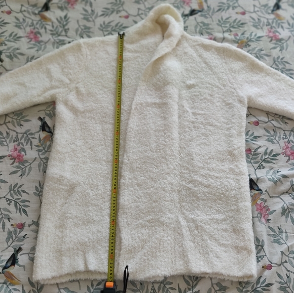 Anna Rachele (Italy) Fluffy White Cardigan, New With Tag 🇮🇹 - Picture 14 of 14